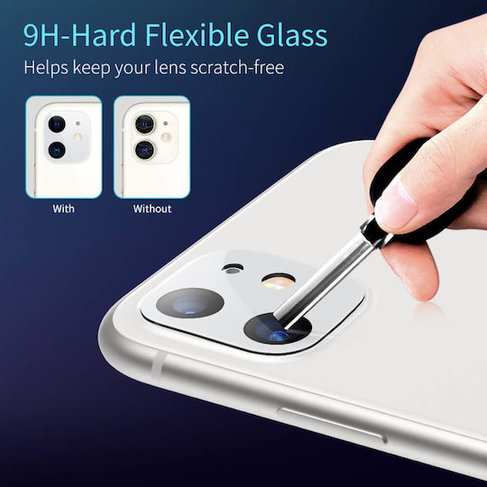 ESR Glass Προστασία Κάμερας Tempered Glass Λευκό για το iPhone 11