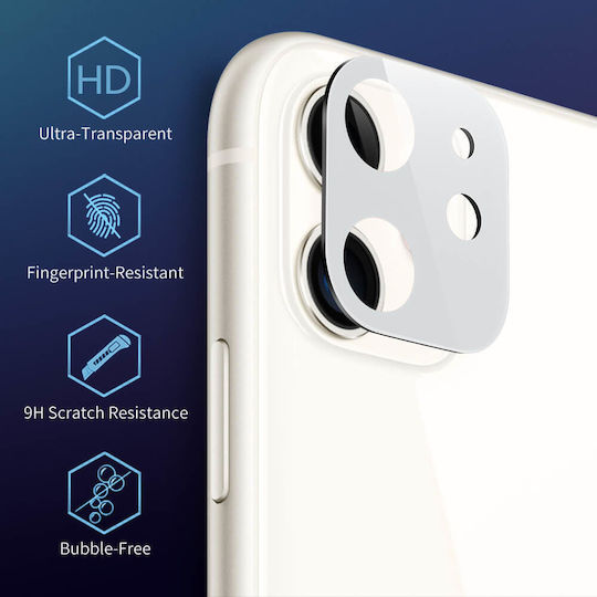 ESR Glass Προστασία Κάμερας Tempered Glass Λευκό για το iPhone 11