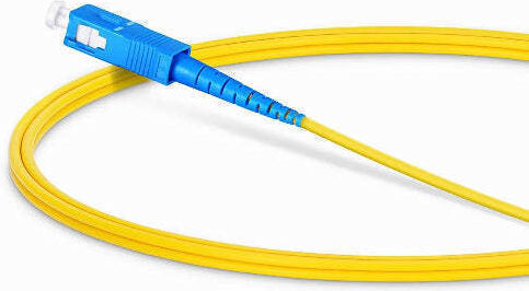 Goobay Goobay Optische Faser SC-APC 1m Gelbe Netzwerkkabel