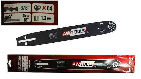 AWTools Лама за бензинова моторна пила 45см (18")
