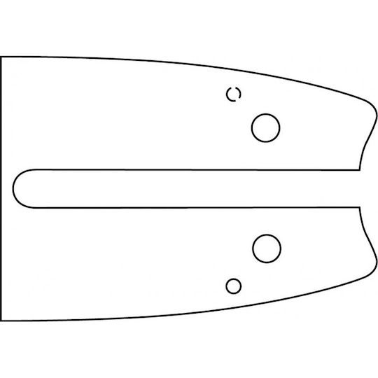 Oregon AdvanceCut Chainsaw Blade Chainsaw Blade 45cm for Chain with Pitch .325", Guide Bar Thickness .058"-1.5mm & Number of Drivers 72E 188SLBK095