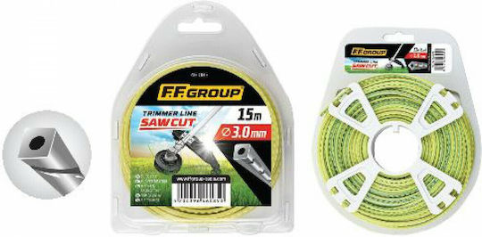 FFG SawCut Mähfaden Länge 51m und Dicke 3mm