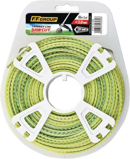 FFG SawCut Mähfaden Länge 51m und Dicke 3mm