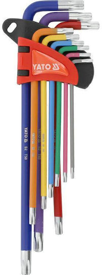 Yato Set mit 9 Torx-Schlüsseln