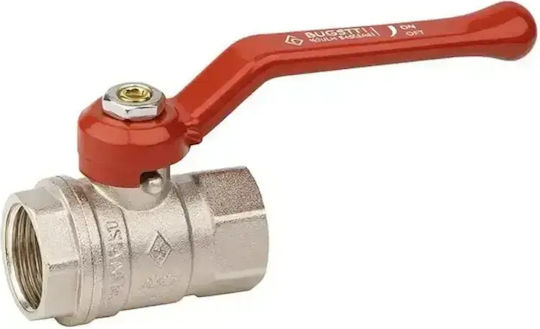 Bugatti Full Bore Ball Valve Lever Female-Female 1/2'' 02022