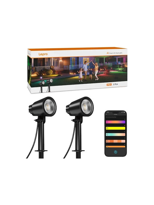 Lepro Lepro Außenstehlampen Spot Dapédou 16W IP65