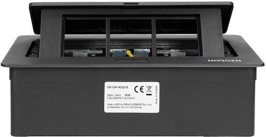 Redled Eingebautes Elektrisches Gehäuse in Schwarz Farbe
