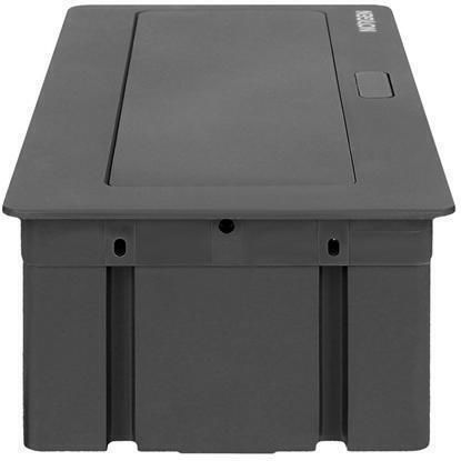 Redled Eingebautes Elektrisches Gehäuse in Schwarz Farbe