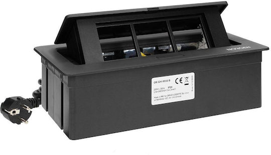 Redled Eingebautes Elektrisches Gehäuse in Schwarz Farbe