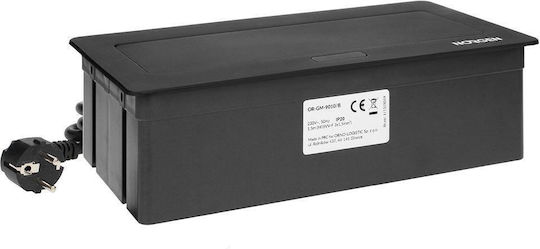 Redled Eingebautes Elektrisches Gehäuse in Schwarz Farbe