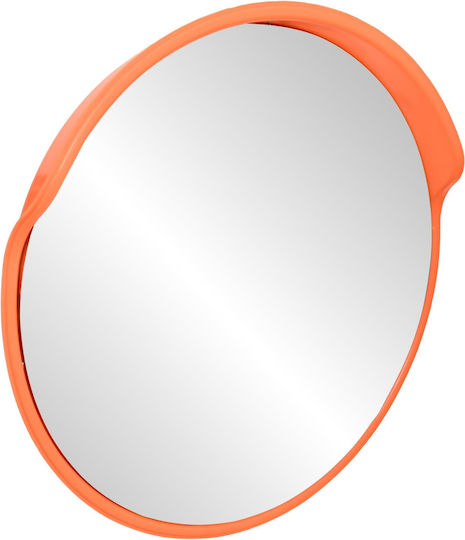 vidaXL Verkehrsspiegel 75cm in Orange Farbe