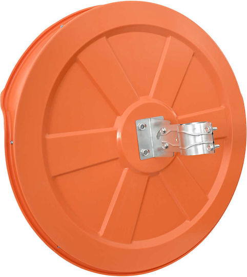vidaXL Verkehrsspiegel 75cm in Orange Farbe