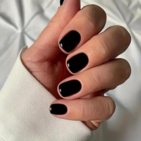 Nail Tips in Black Color