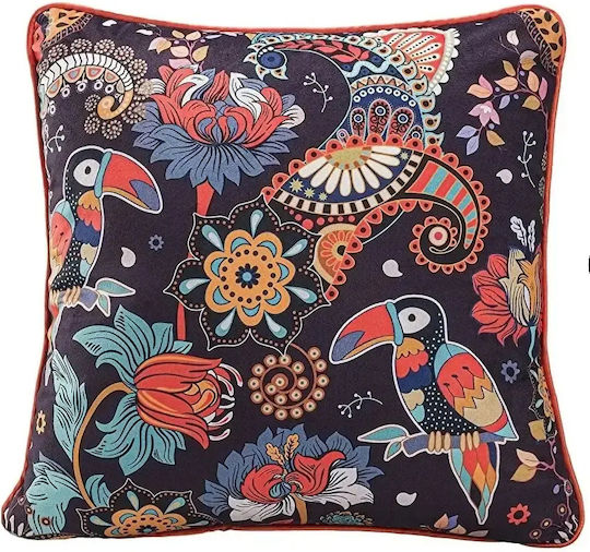 Față De Pernă Neagră 43x43cm