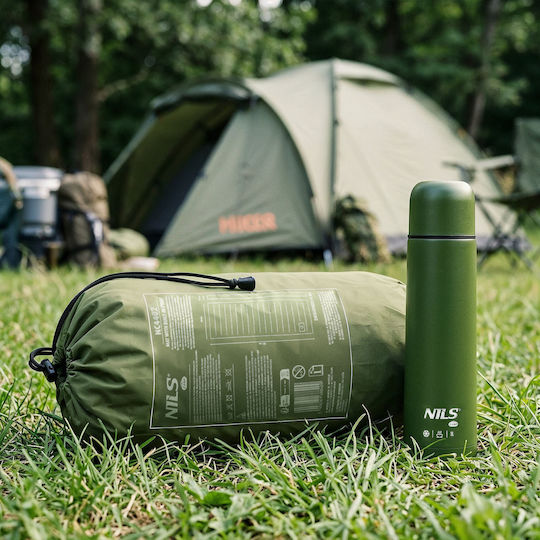 Nils Μονό Υπόστρωμα Camping 37x37cm Πράσινο