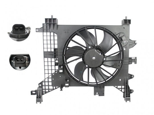 Ventilator de Răcire Motor Renault Duster Cadru Rezistență 243w 214814567r