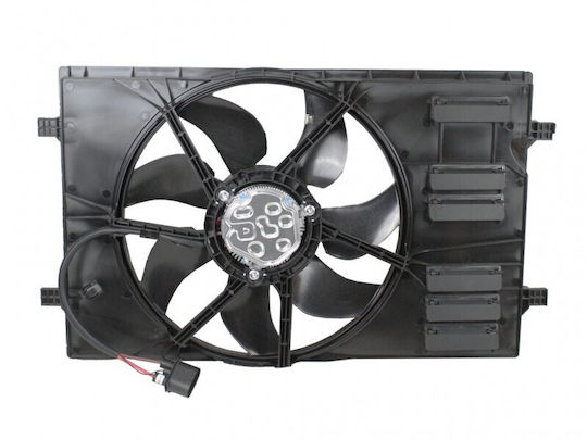 Вентилатор За Охлаждане На Двигателя Vw Golf Vii Passat B8 395mm Рамка 5q0121203da