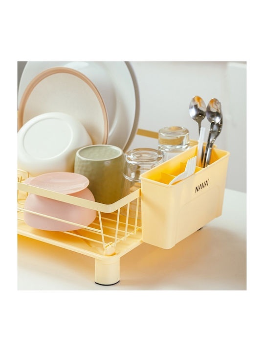 Nava Metallic Beige Sink Strainer