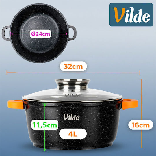 Vilde Terruna Aroma Cookware Set 3 Pieces
