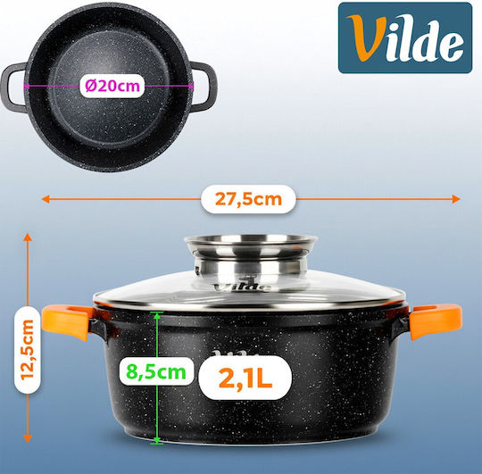 Vilde Terruna Aroma Комплект съдове за готвене 3 части