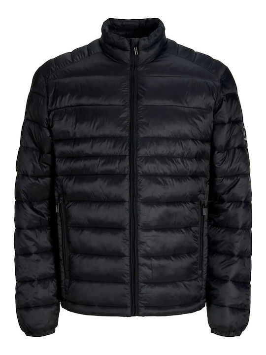 Jack & Jones Herren Puffer Jacke Schwarz