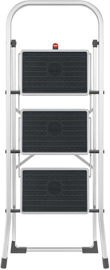 Folding Step Stool K70 Standardline Aluminum 3 Steps Safety Handle