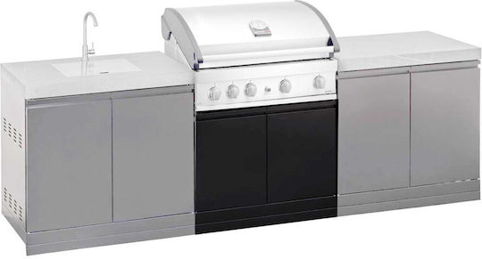 Grandhall Modul Dulap Pentru Bucătărie Exterioară Grătar Grandhall K04000256a