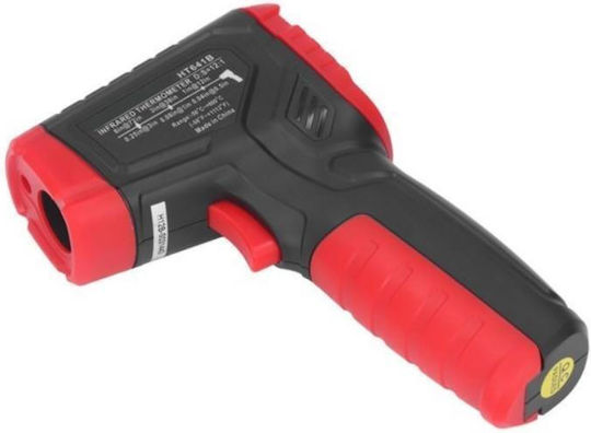 Habotest HT641B Infrarot- und Laserthermometer Für Temperaturen Von 0°C Bis 600°C Mit Verhältnis Von Abstand Zum Ziel 12:1