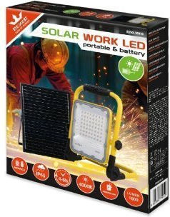 GBC Work & Site Lights Solar LED With Brightness Up To 1000 Lumen