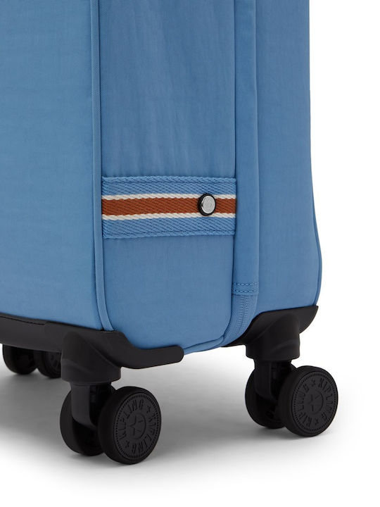 Kipling Spontaneous Βαλίτσα Ταξιδίου Καμπίνας Vintage Blue Ύψους 53εκ.