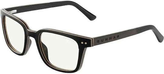 Ochelari De Protecție Împotriva Luminii Albastre Gunnar Muir Ebony Wood Clear Pro