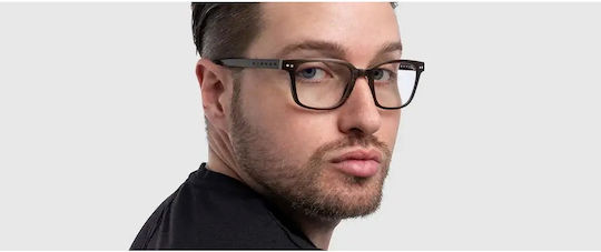 Ochelari De Protecție Împotriva Luminii Albastre Gunnar Muir Ebony Wood Clear Pro