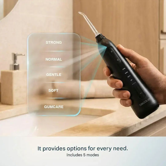 Cecotec Toothcare Irigator bucal Negru