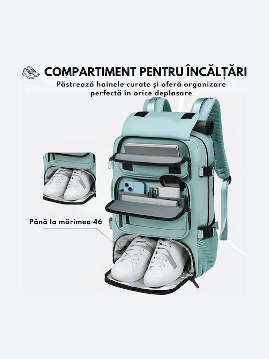 Backpack Αδιάβροχο 40lt Τιρκουάζ