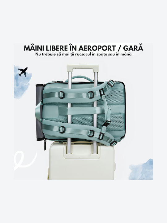 Backpack Αδιάβροχο 40lt Τιρκουάζ