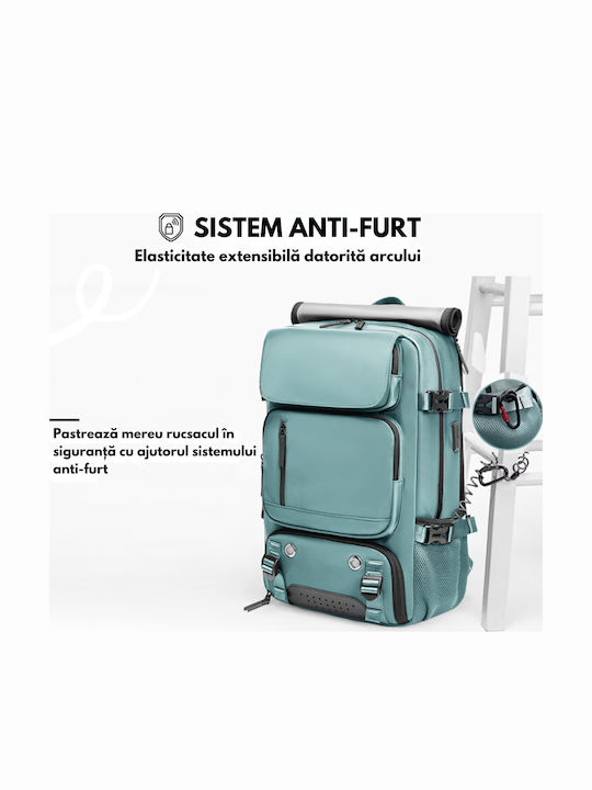 Backpack Αδιάβροχο 40lt Τιρκουάζ
