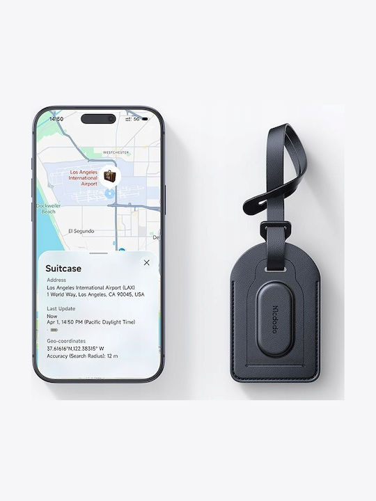 Mcdodo Gps Tracker Luggage Bags Backpacks Apple Find My Black