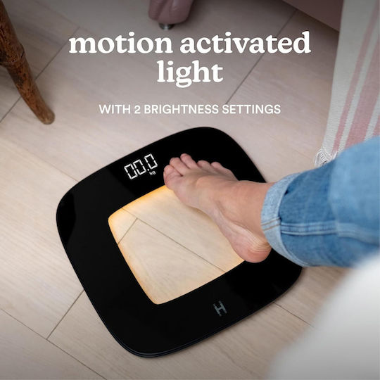Homedics Digitale Badezimmerwaage Schwarz