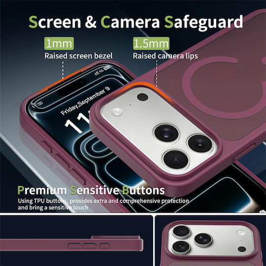 Orso Classic Hybrid Rückseite Kunststoff Transparent Xiaomi 17 Pro Max