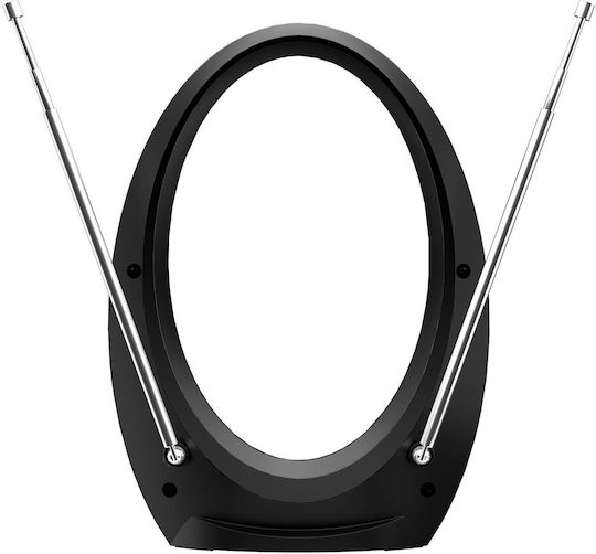 Mercury St36p Active Loop Type Indoor Tv Antenna Uhf Fm 6db 120.507uk