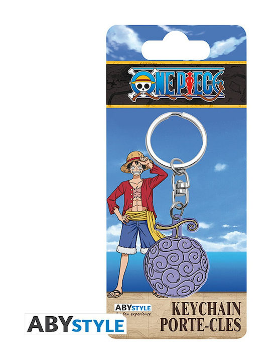 Abysse Plastic Purple Keychain