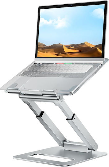 Tounee Stand de susținere pentru laptop până la 17" Argintiu B09WJXH7W6
