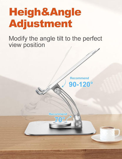 Tounee Stand de susținere pentru laptop până la 17" Argintiu B0B31359YL