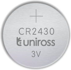 Uniross Cr2430 Батерия Тип Бутон Литий 1 Бр