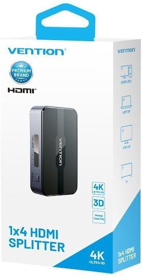 Vention Splitter HDMI cu 4 porturi 4K EU A12B0-EU