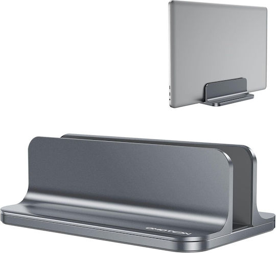Omoton Vertical Laptop Stand έως 17.3" Γκρι