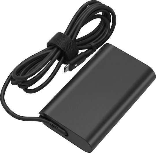 Avizar 65w USB-C Мрежово Зарядно Устройство Бързо Зареждане За Лаптоп 2.7m Кабел Черен