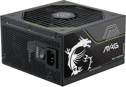 MSI MAG A1000PLS PCIE5 1000W Μαύρο Τροφοδοτικό Υπολογιστή Full Modular 80 Plus Platinum