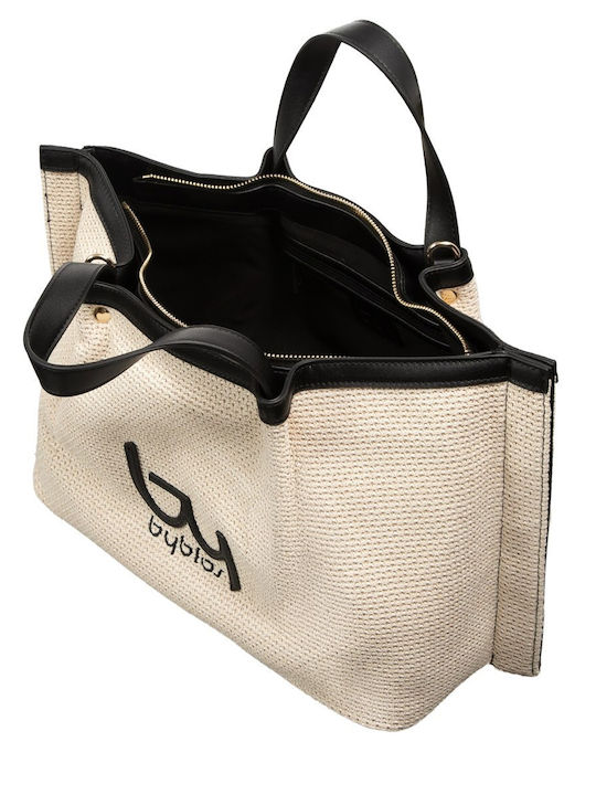 Fabric Women's Handbag Black