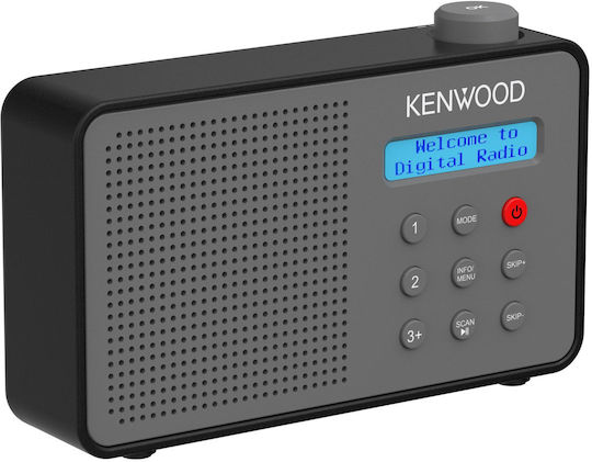 Kenwood CR-M25DAB Φορητό Ραδιόφωνο Ρεύματος DAB+ Γκρι